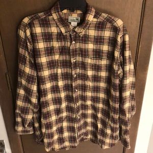 L.L. Bean flannel shirt